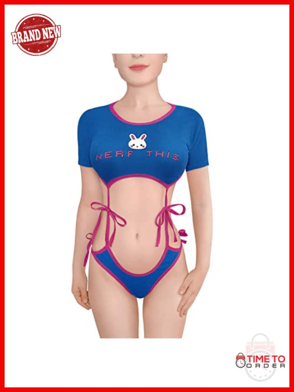Littleforbig Cotton Camisole and Panties Lace Up Bralette Set